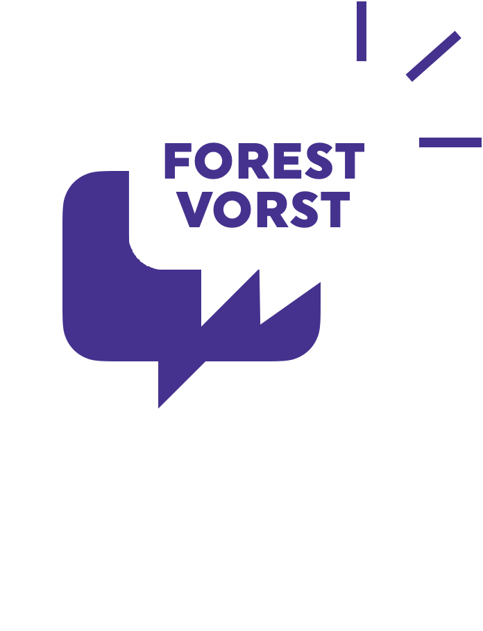 Logo Conseil Citoyen Forestois Purple _ Purple _ White